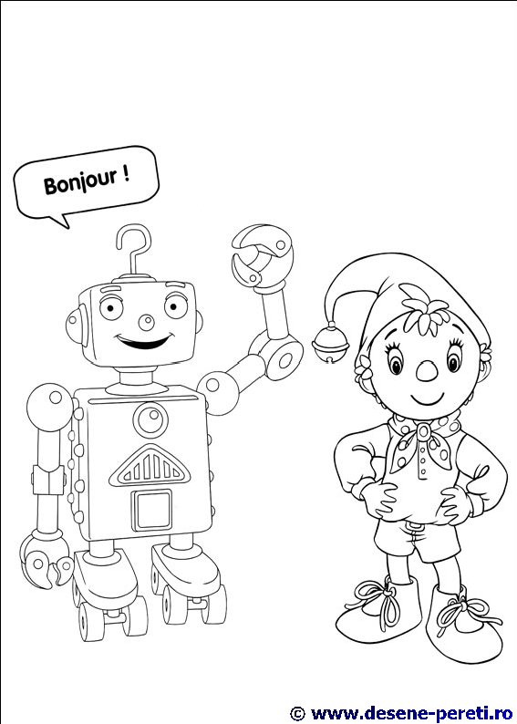 noddy desene colorat